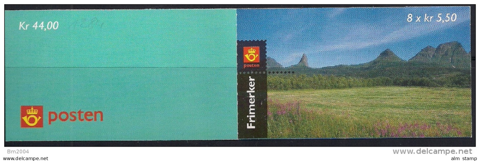 1998 Norwegen Norge Mi.  1282-4 **MNH   Tourismus - Libretti