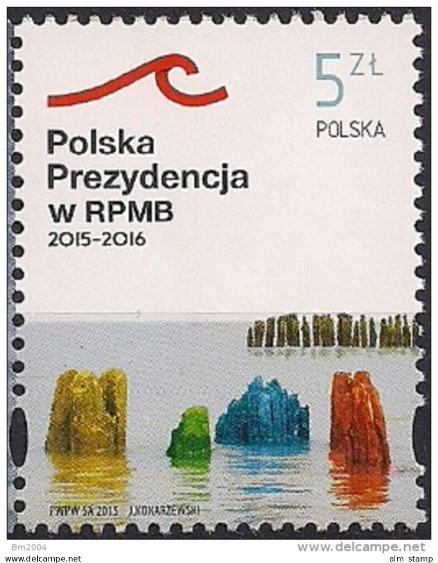 2015 Polen Mi. 4776 **MNH   Polnische Präsidentschaft Des Ostseerates - Ungebraucht