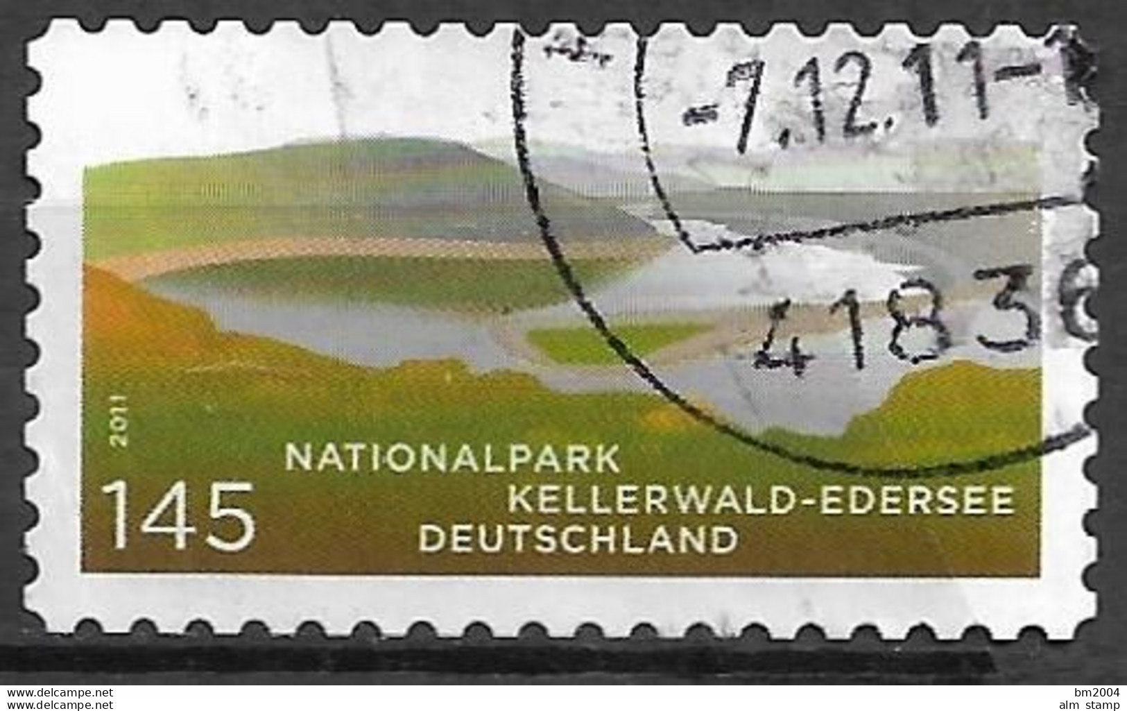 2011 Deutschland Germany   Mi. 2863  Used Nationalpark Kellerwald-Edersee. - Gebraucht