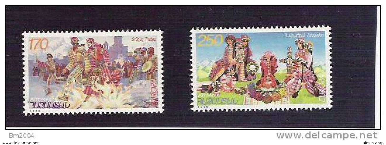 1998 Armenien Mi. 355-6 **MNH Europa - 1998