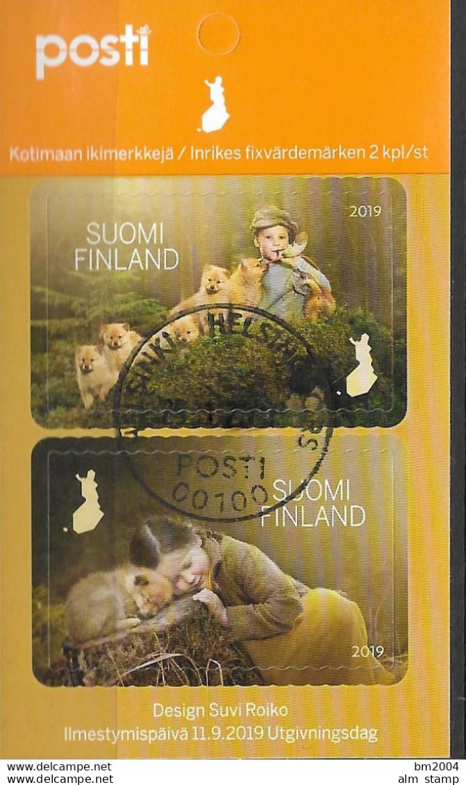 2019 Finnland Mi. 2664-5 Used    Waldwanderung. - Used Stamps