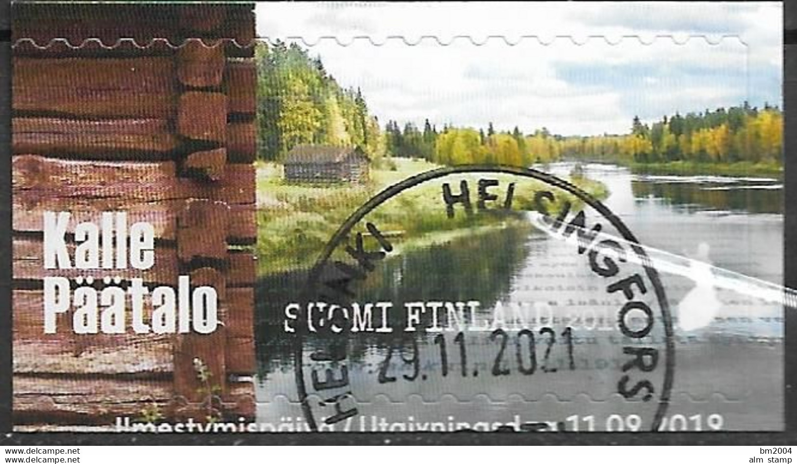 2019 Finnland Mi. 2667  Used   100. Geburtstag Von Kalle Päätalo - Usados