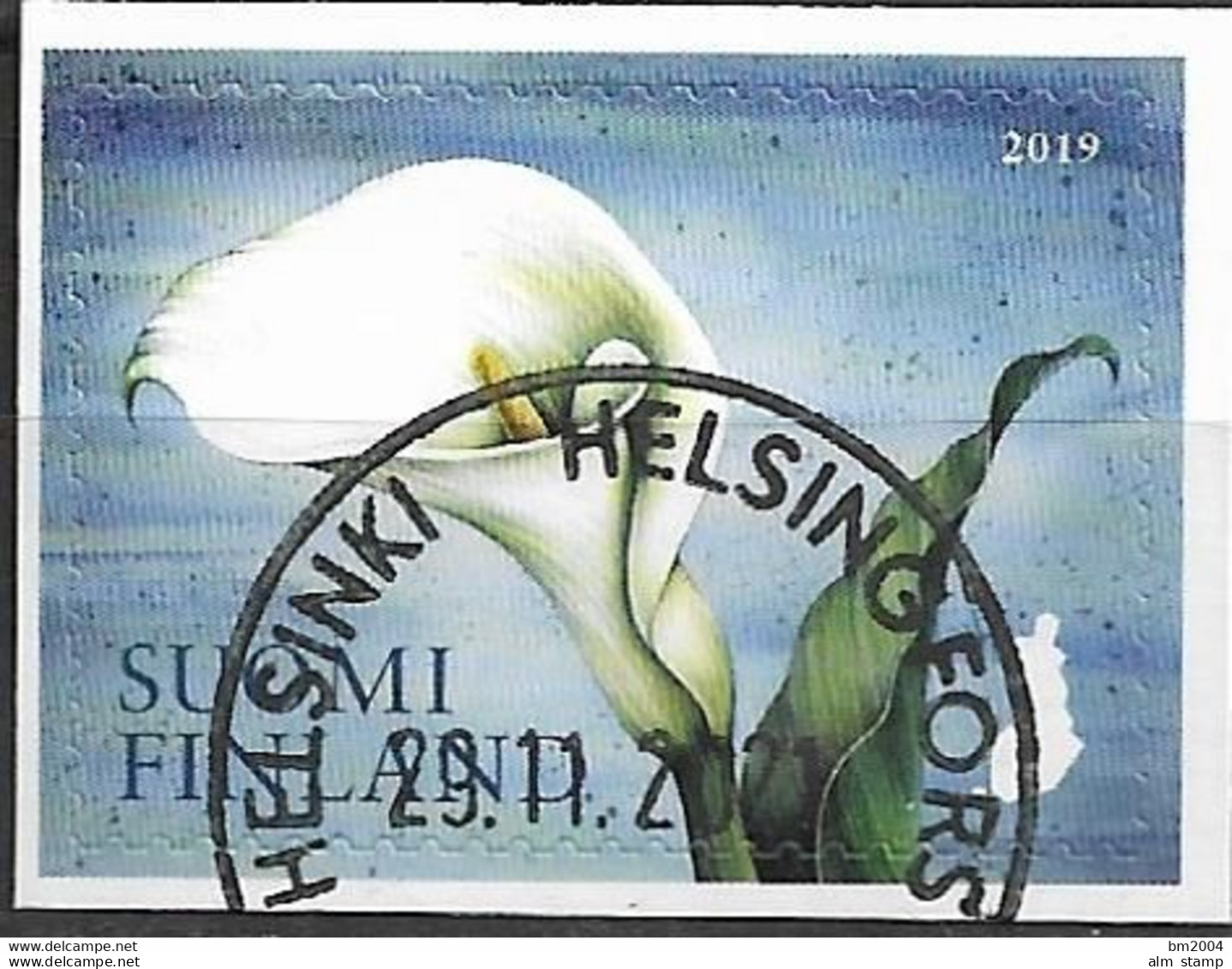 2019 Finnland Mi. 2666 Used    Trauermarke. - Used Stamps