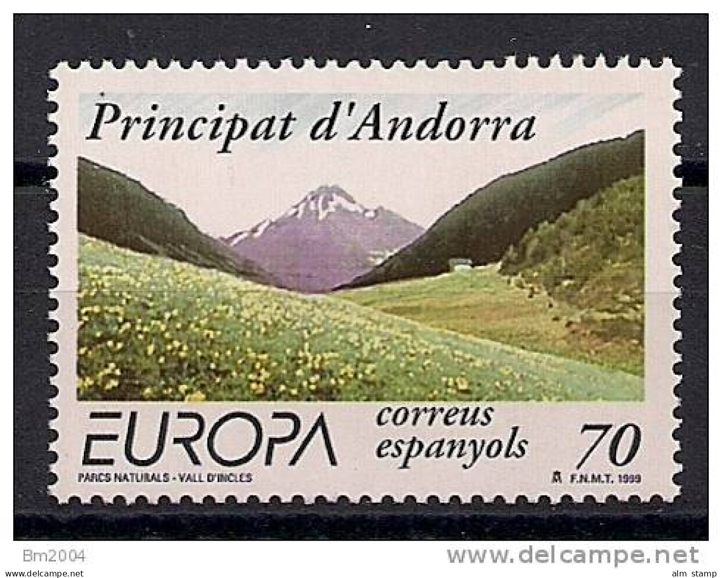 1999 Andorra Esp. Mi. 267**MNH Europa - 1999