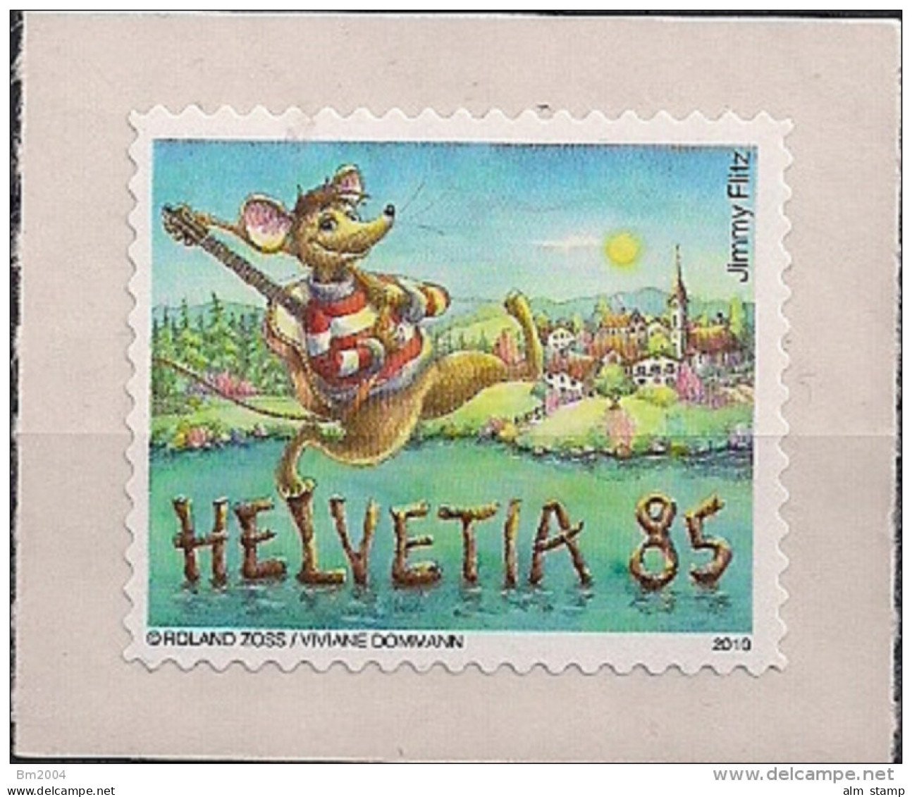 2010 Schweiz  Mi. 2170   **MNH  Jimmy Flitz Die Schweizermaus - Ungebraucht