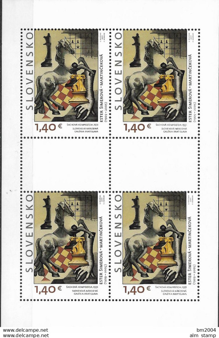 2016 Slowakei Mi. 801-2 **MNH    Kunstwerke. - Neufs