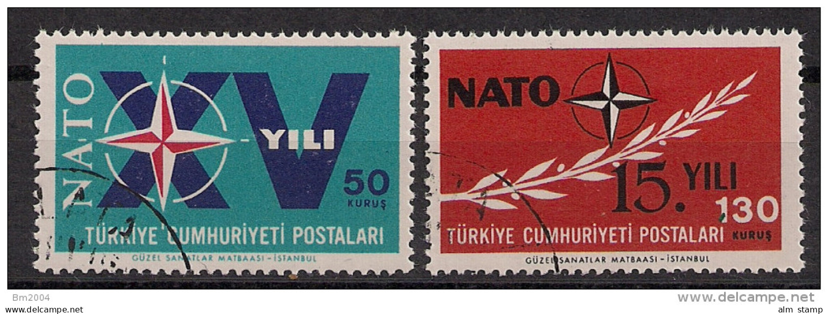 1964 Türkei    Mi. 1899-0 Used     NATO  OTAN - Europese Gedachte