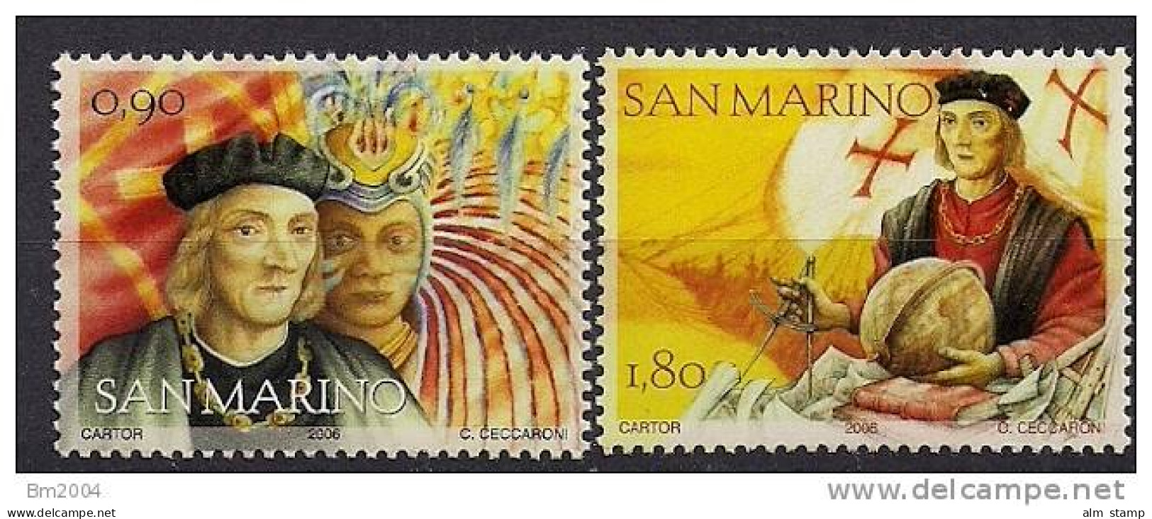 2006 San Marino Mi. 2253-4 **MNH - Ungebraucht