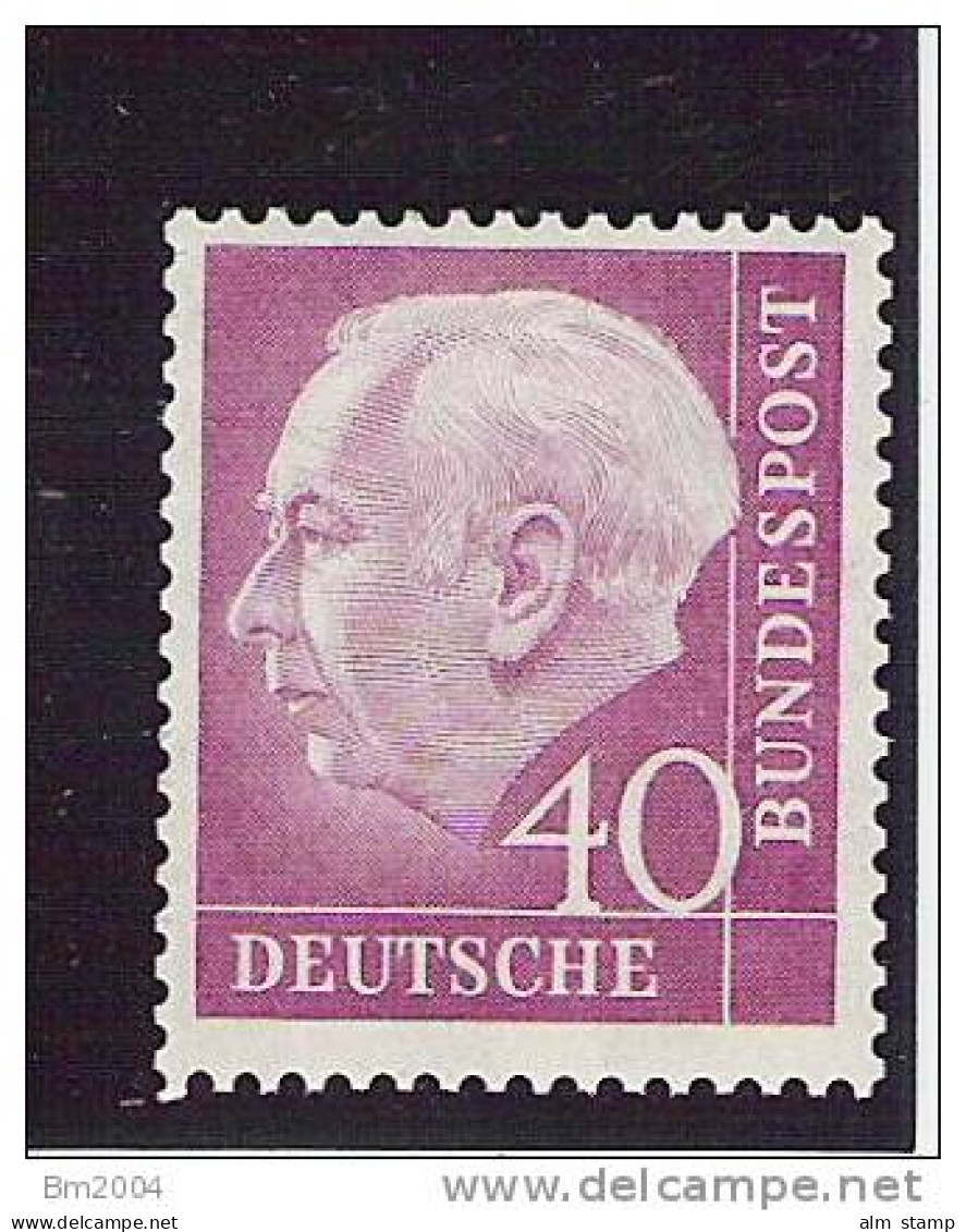 1954 Allem Fed. Yv. 71   Mi. 188 ** MNH - Ungebraucht