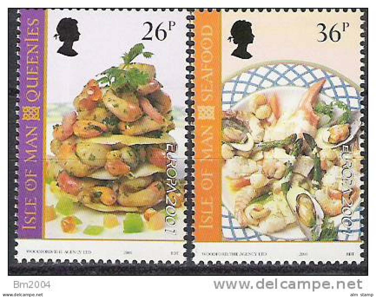 2001 Isle Of Man  Mi. 933-4 **MNH   Europa - 2001