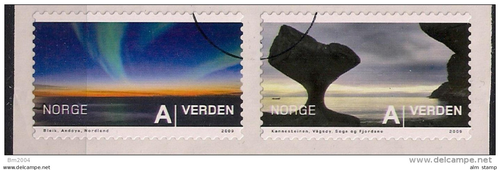 2009 Norwegen Mi. 1680-85 Used Tourismus - Gebraucht