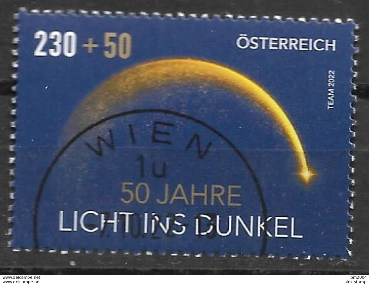 2022 Austria Österreich  Mi. 3691 FD-used Wien   50 Jahre Spendensammelaktion „Licht Ins Dunkel“ - Oblitérés