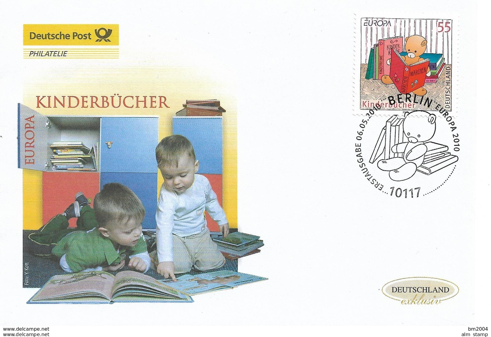 2010 Deutschland Allem. Fed. Mi.2796  FDC  Europa: Kinderbücher. - 2001-2010