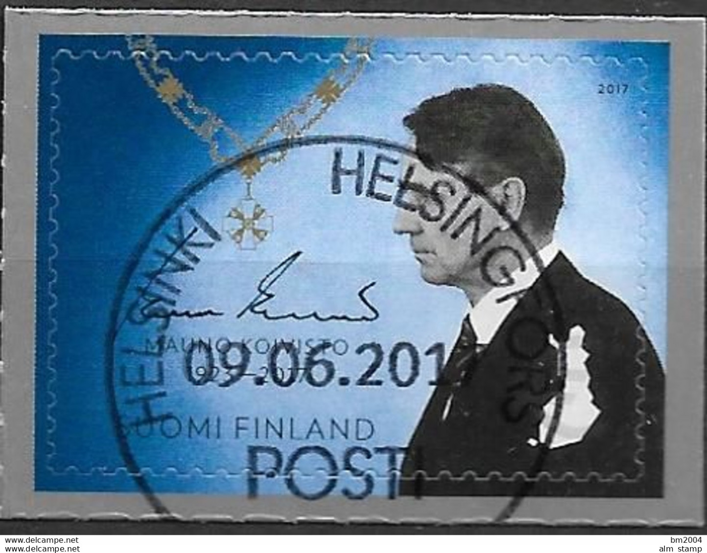 2017 Finnland Mi. 2527 FD-used   Tod Von Mauno Koivisto. - Used Stamps