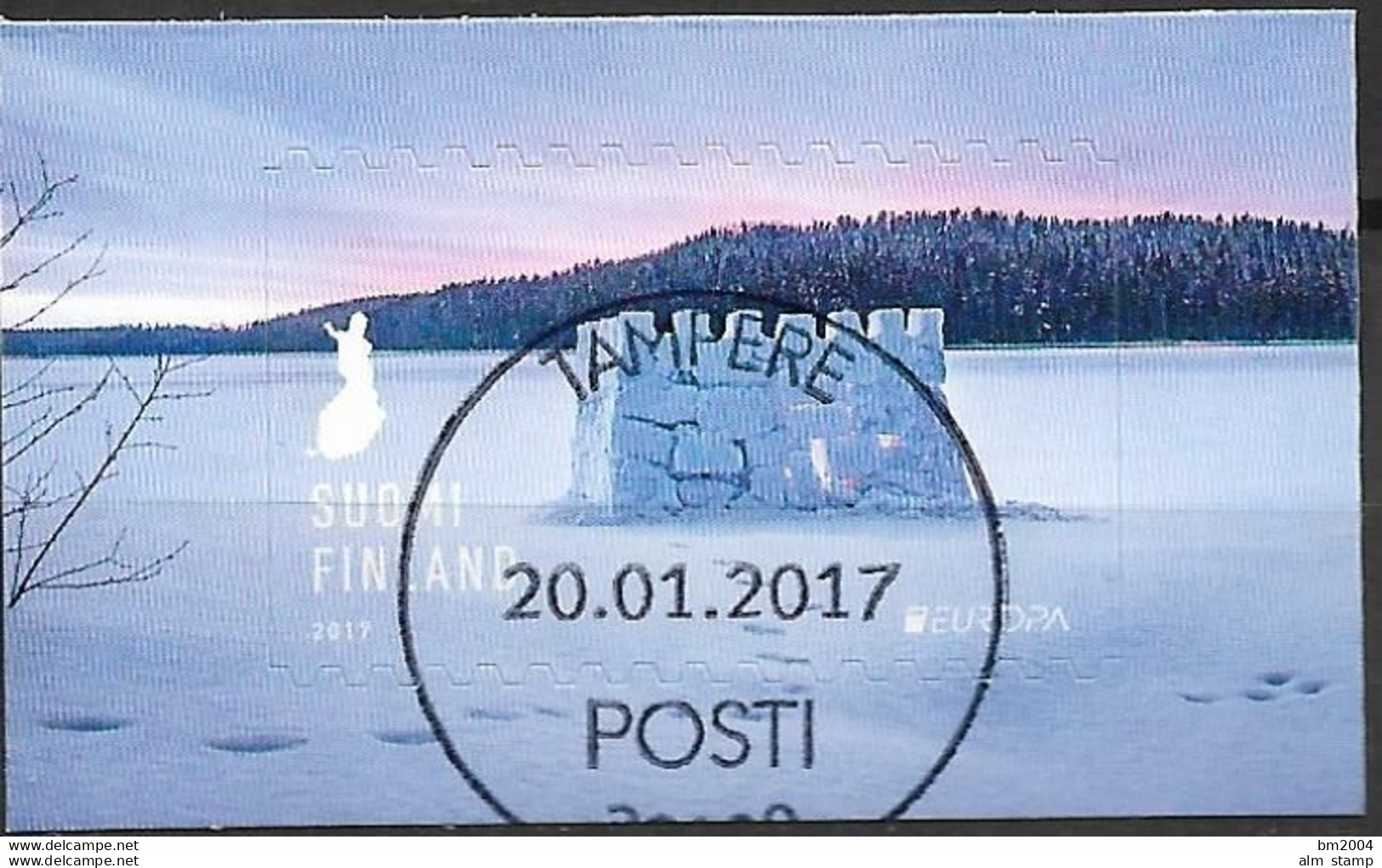 2017 Finnland Mi. 2490 FD-used     Europa: Burgen Und Schlösser. - Usados