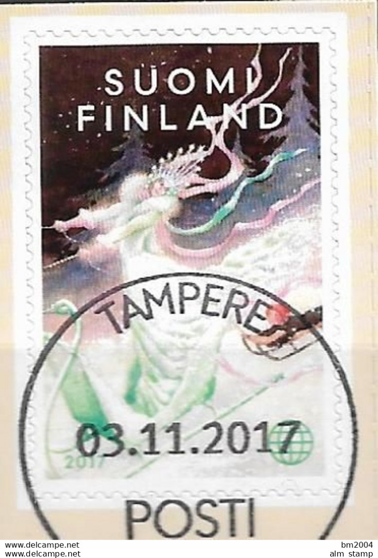 2017 Finnland Mi. 2541-3 FD-used    Weihnachten - Usados