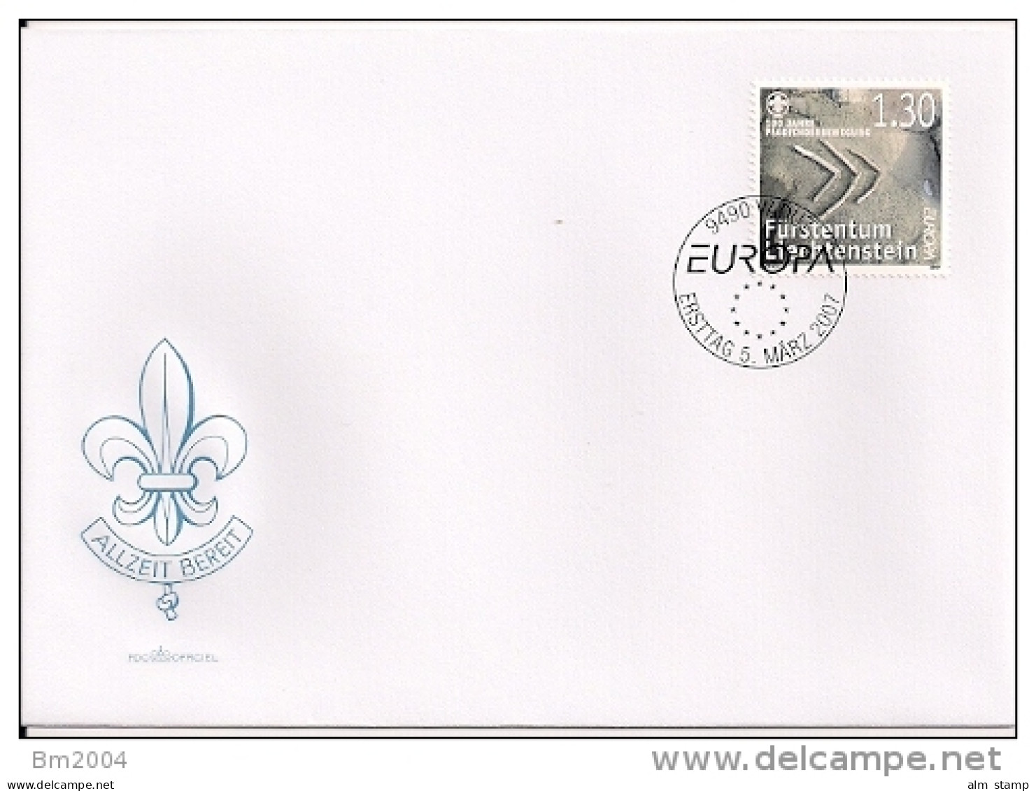 2007 Lichtenstein  Mi. 1436  FDC - 2007