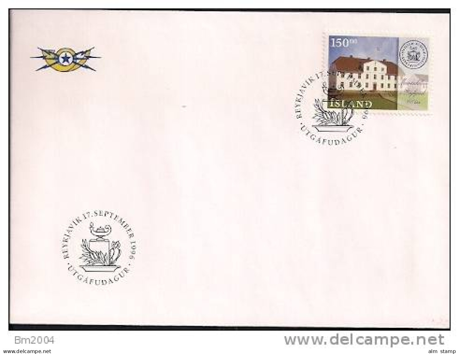 1996  Island Mi. 855   FDC - FDC