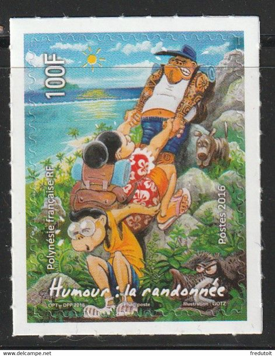 POLYNESIE - N°1114 ** (2016) La Randonnée - Neufs