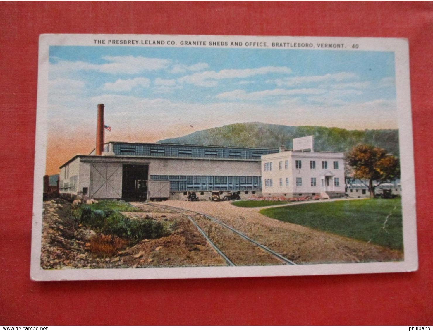 Brattleboro VT Presbrey Leland Granite Company  Vermont  Ref 6228 - Sonstige & Ohne Zuordnung