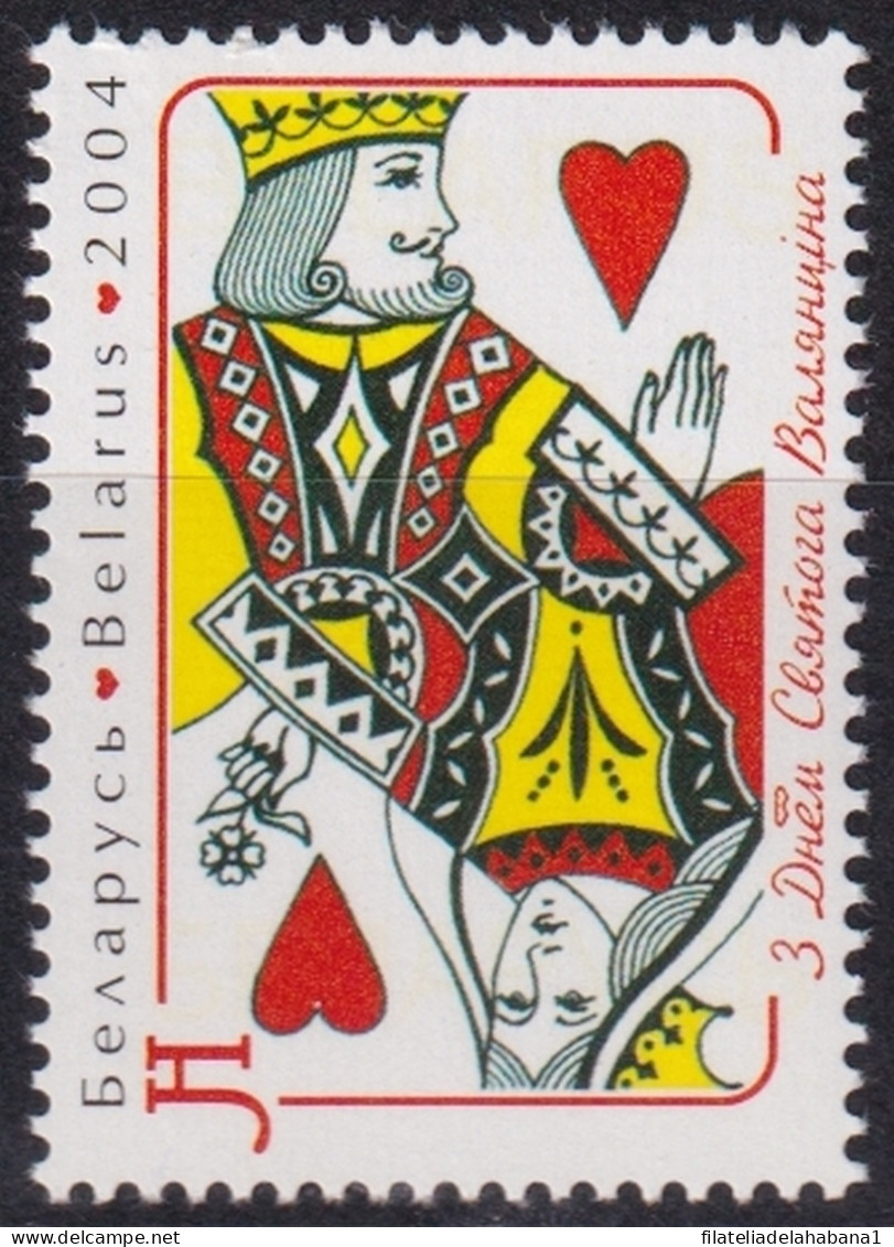 F-EX44735 BELARUS MNH 2004 GREETINGS CARDS GAMES - Non Classificati