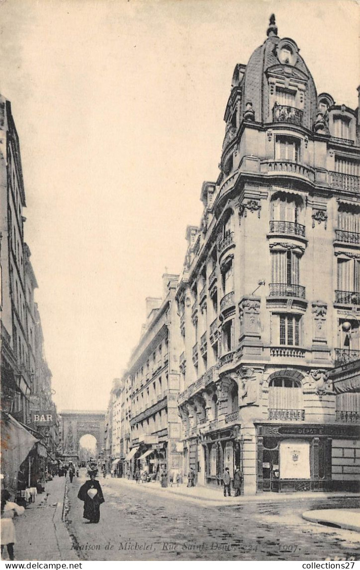 PARIS-75002- MAISON DE MICHELET- RUE SAINT-DENIS - Paris (02)