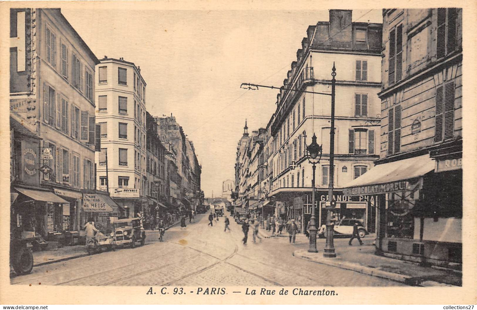 PARIS-75012- LA RUE DE CHARENTON - Arrondissement: 12