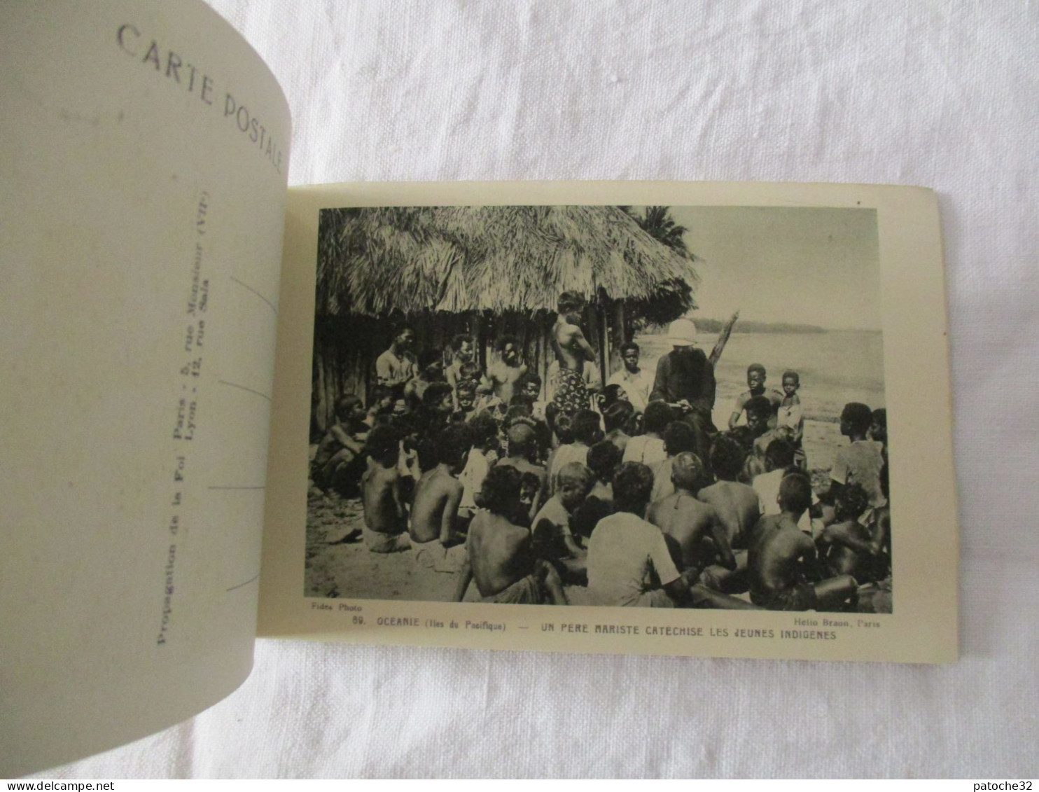 Carnet De 10 Cartes Postales..(complet)..Propagation De La Foi..a Travers Nos Missions..afrique,asie,océanie...1927.. - Missions