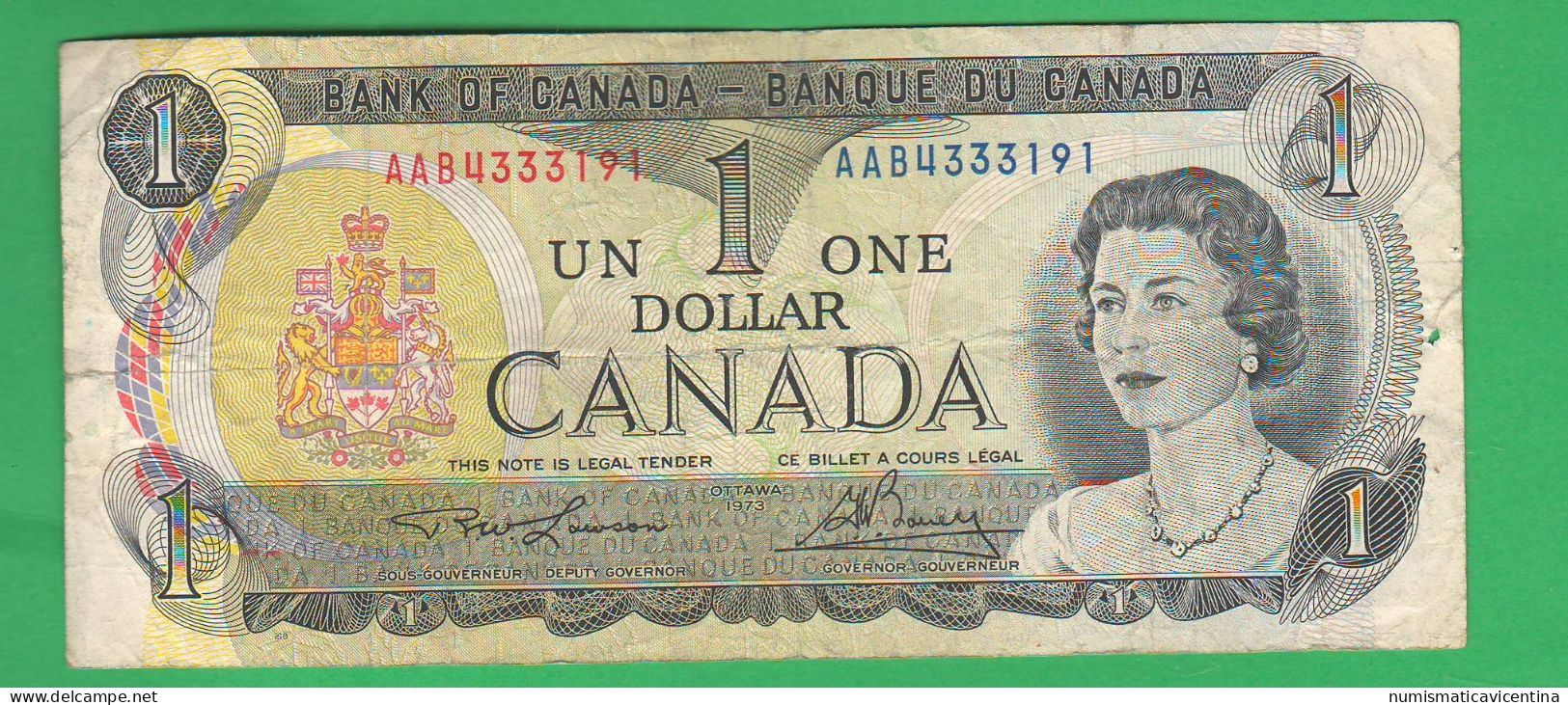 Canada 1 Dollar 1973 Queen Elizabeth - Canada