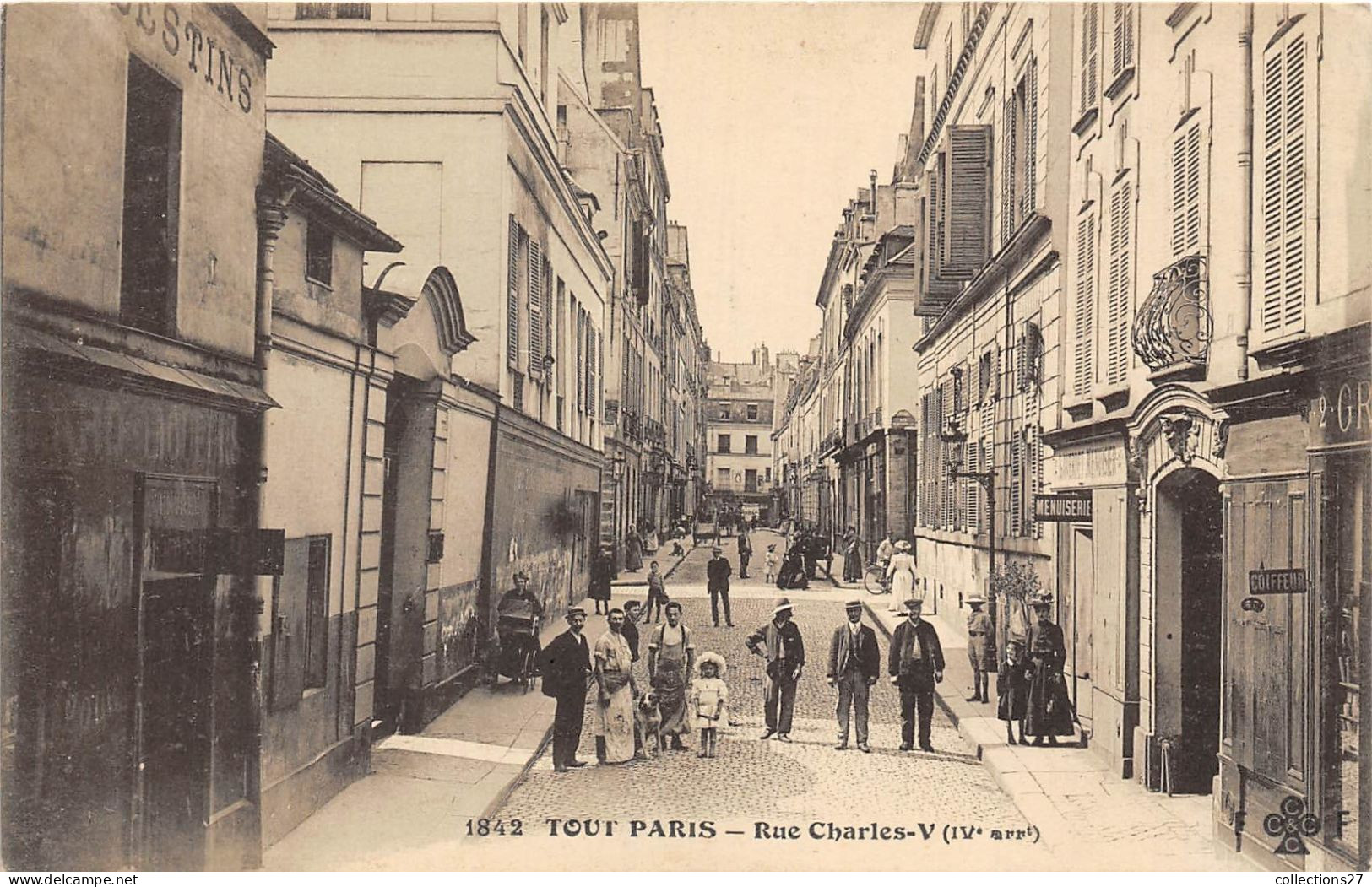 PARIS-75004- TOUT PARIS- RUE CHARLES V - Arrondissement: 04