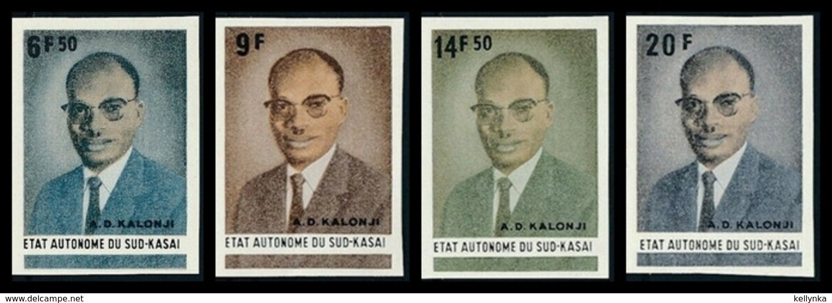 Sud Kasai - 25/28 - Kalonji - Non Dentelé - Ongetand - Imperforated - 1961 - MNH - Sur Kasai