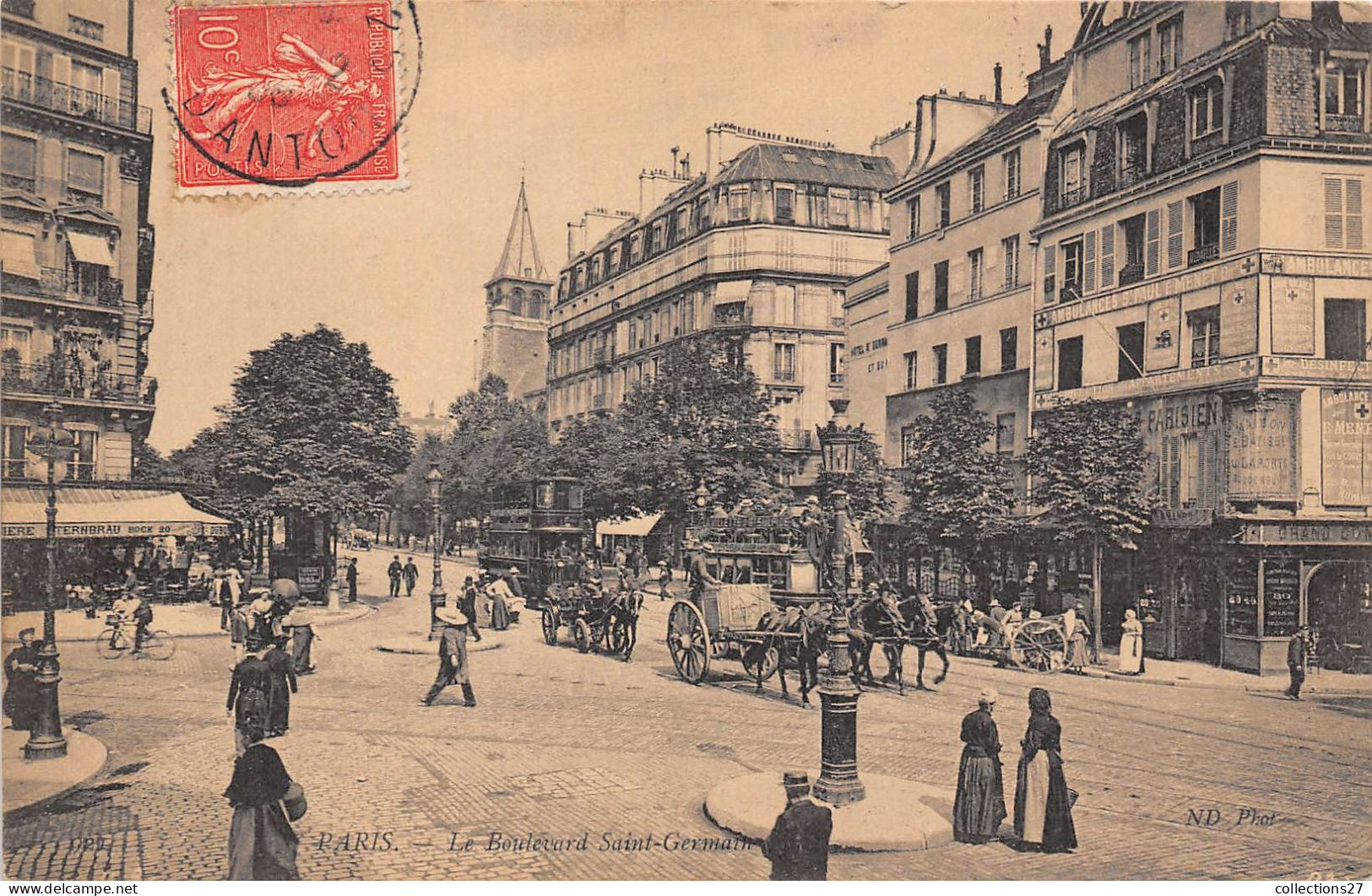 PARIS-75003- LE BOULEVARD SAINT-GERMAIN - Arrondissement: 03