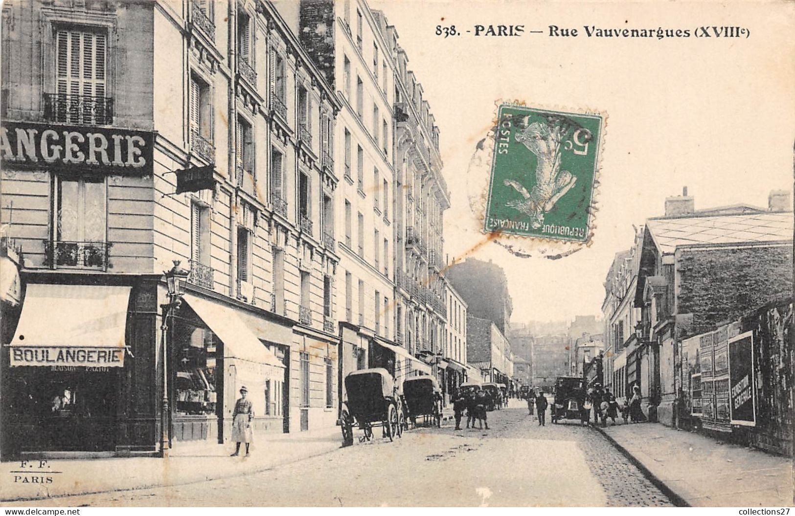 PARIS-75018- RUE VAUVENARGUES - Arrondissement: 18