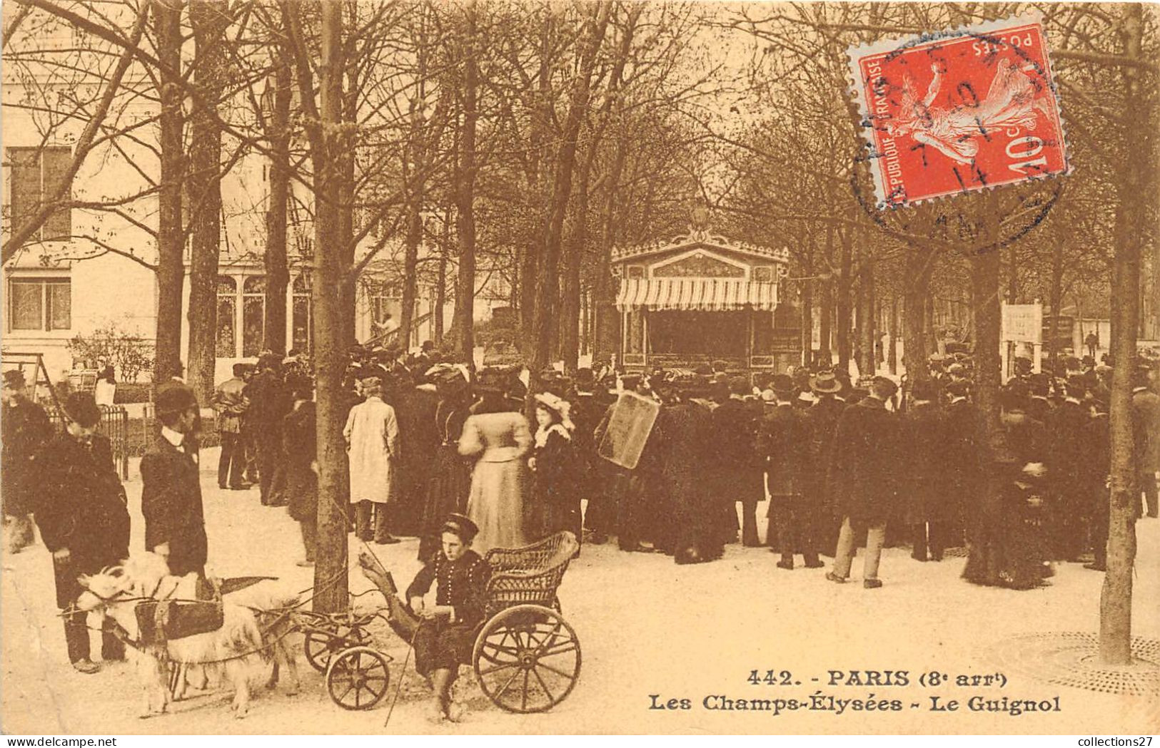 PARIS-75008- LES CHAMPS-ELYSEES - LE GUIGNOL - Paris (08)