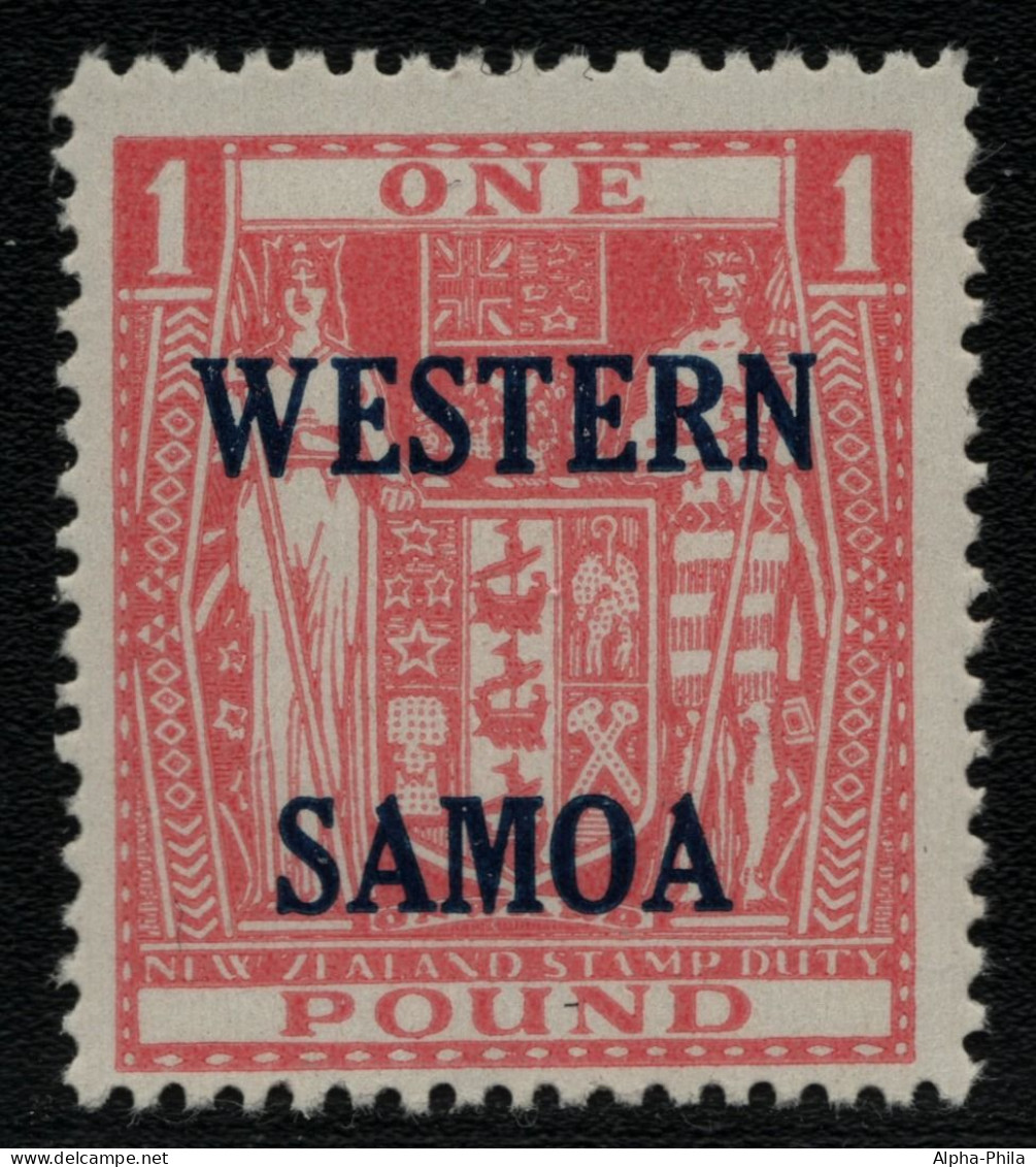 Samoa 1955 - Mi-Nr. 30 ** - MNH - Stempelmarke - Samoa Americano