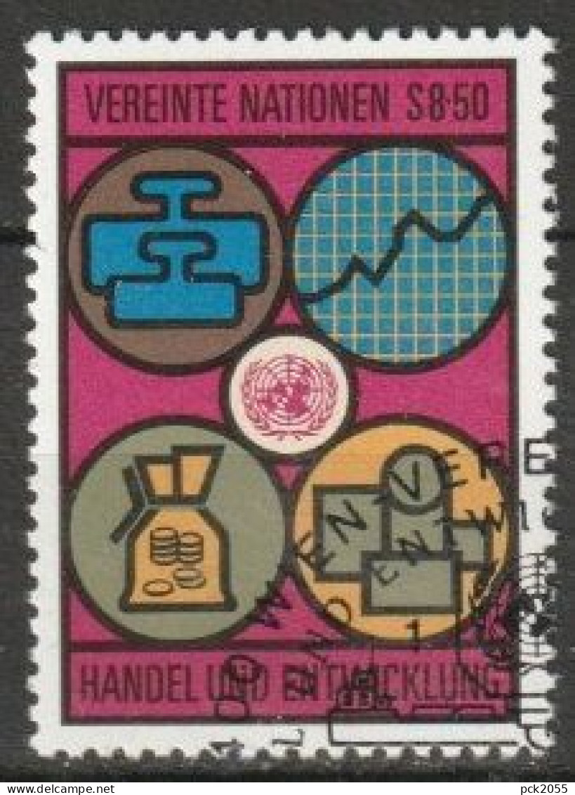 UNO Wien 1983 MiNr. 35 O Gest. UNCTAD ( 2058 ) - Used Stamps