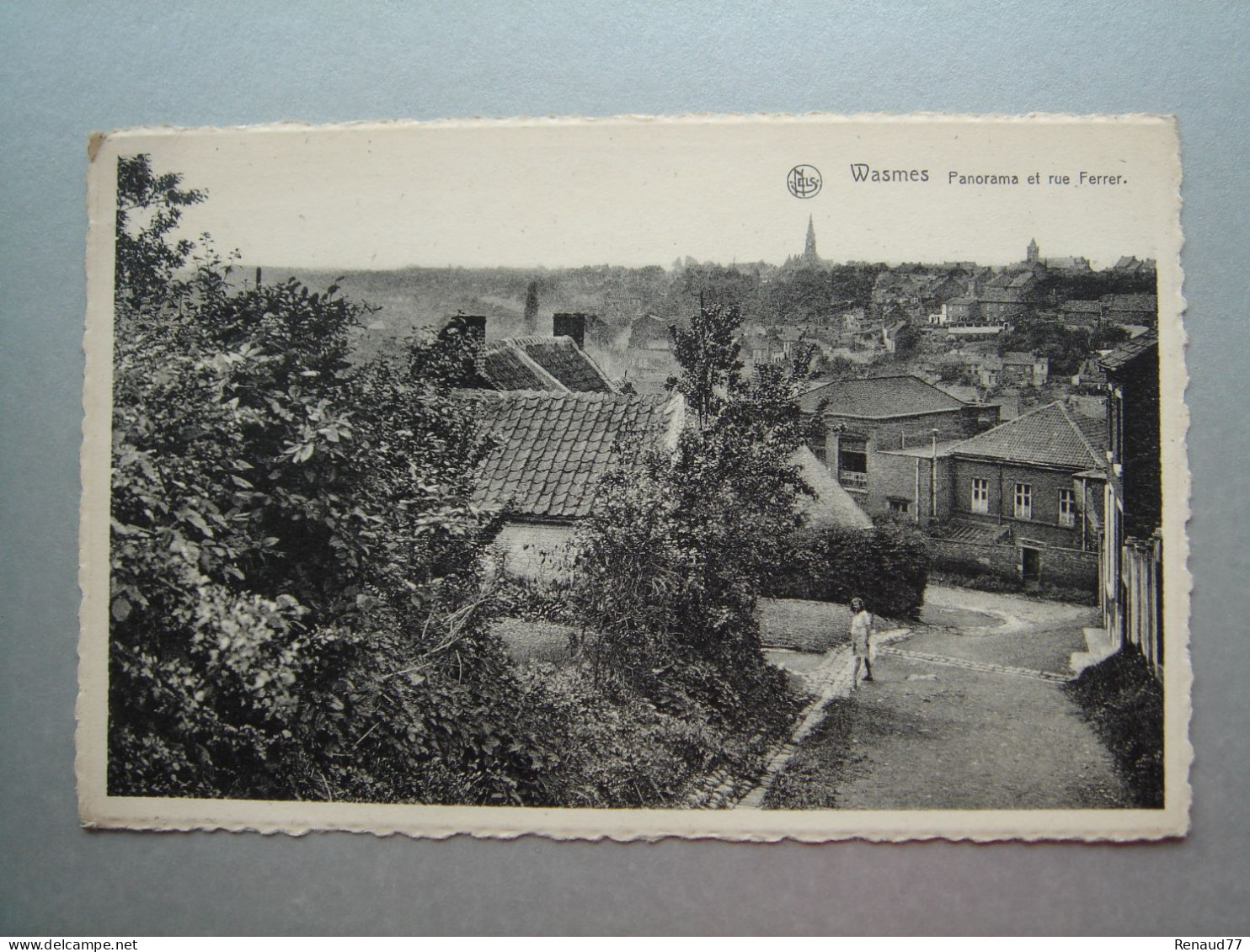 Wasmes - Panorama Et Rue Ferrer (Colfontaine) - Colfontaine