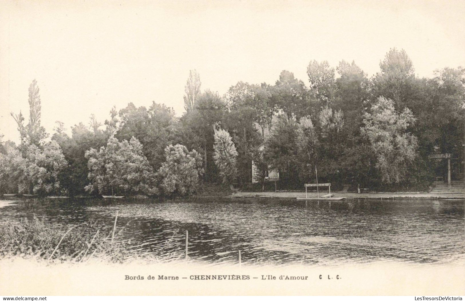 FRANCE - Chennevières - Bords De Marne - L'île D'Amour - Carte Postale Ancienne - Chennevieres Sur Marne