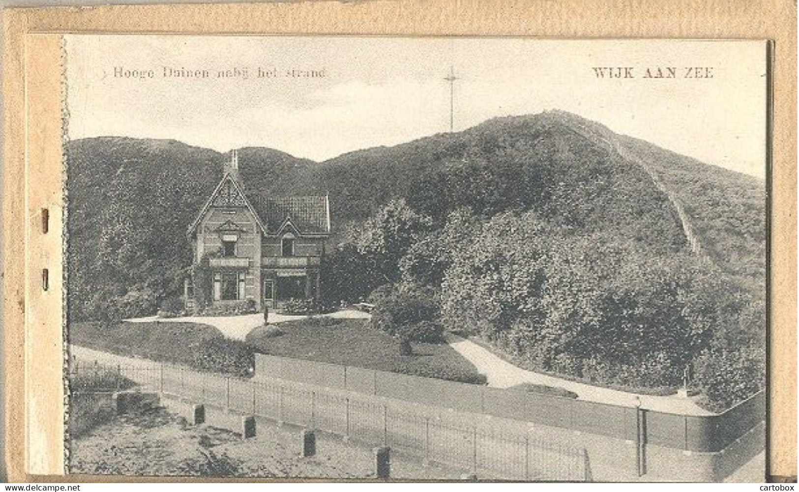 Wijk Aan Zee, Souvenir Van Wijk Aan Zee (ansichtkaartenboekje - Niet Compleet) 2 X Scan (bevat Nog Zes Kaarten) - Wijk Aan Zee