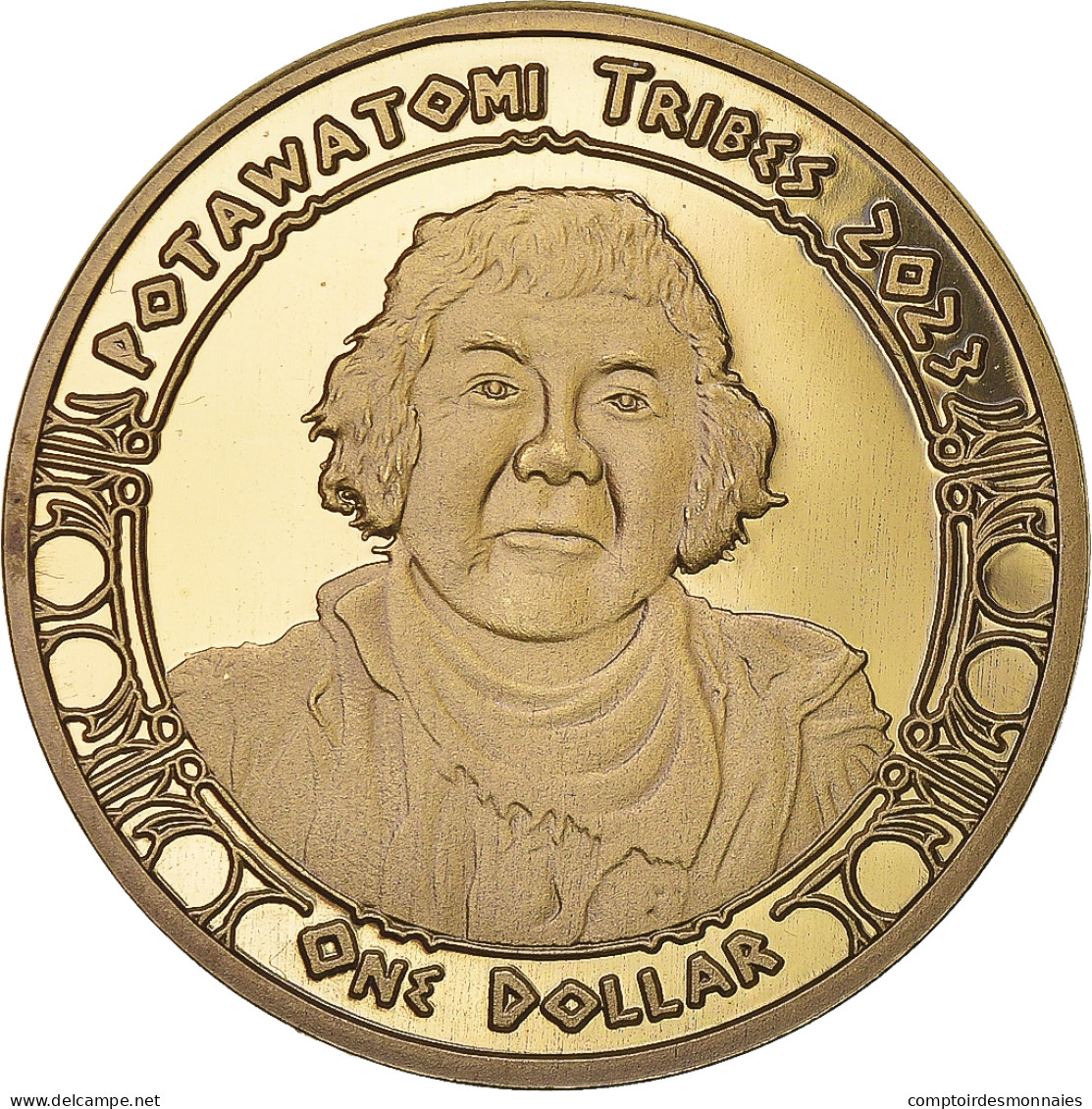 Monnaie, États-Unis, Dollar, 2023, Tribus Des Amérindiens. Potawatomi - Conmemorativas