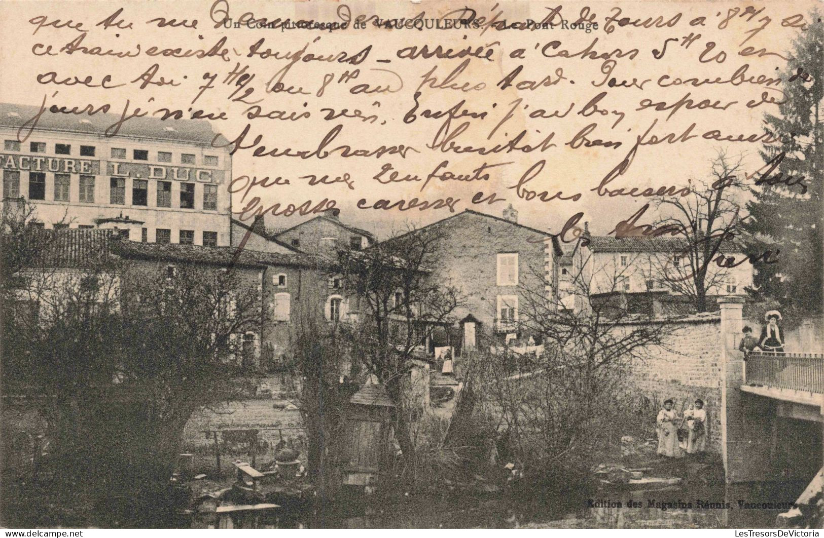 FRANCE - Vaucouleurs - Le Pont Rouge - Carte Postale Ancienne - Commercy