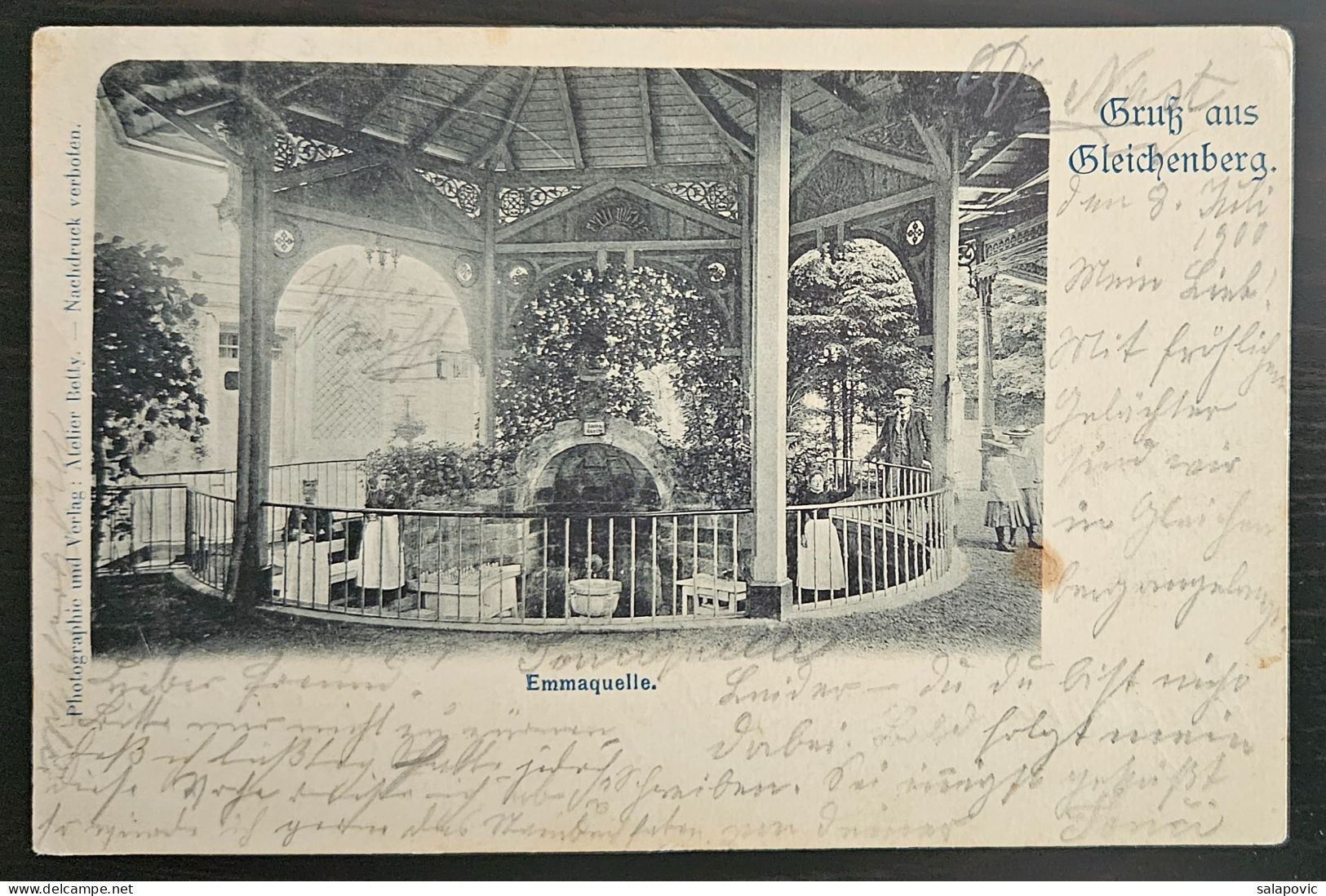 Austria, Gruss Aus Gleichenberg Emmaquelle 1900  R1/34 - Bad Gleichenberg