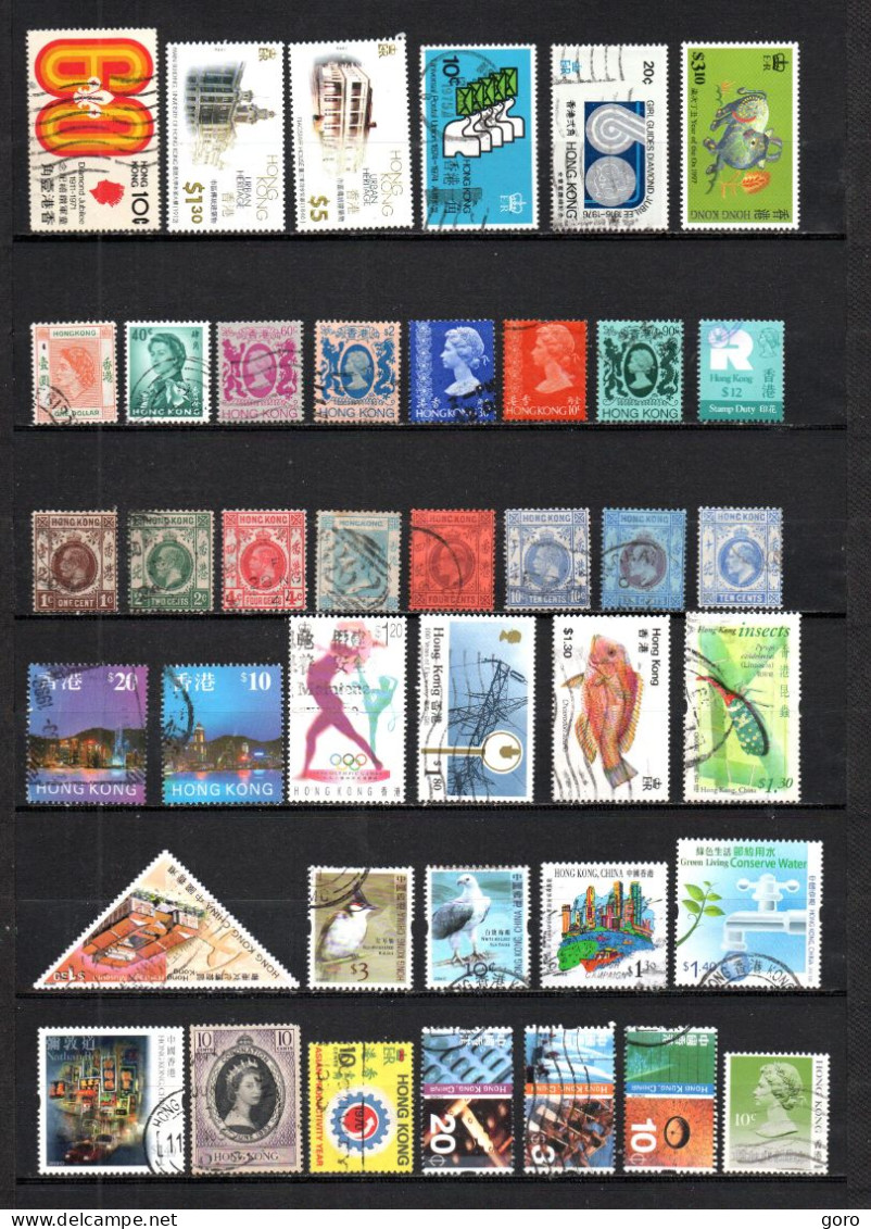 Hong  Kong  .-  Lote  Nº   4  .-   40   Sellos - Collections, Lots & Series