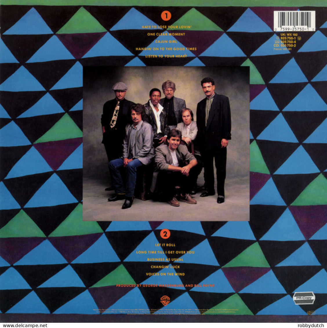 * LP *  LITTLE FEAT - LET IT ROLL (UK & Europe 1988 EX-) - Country & Folk