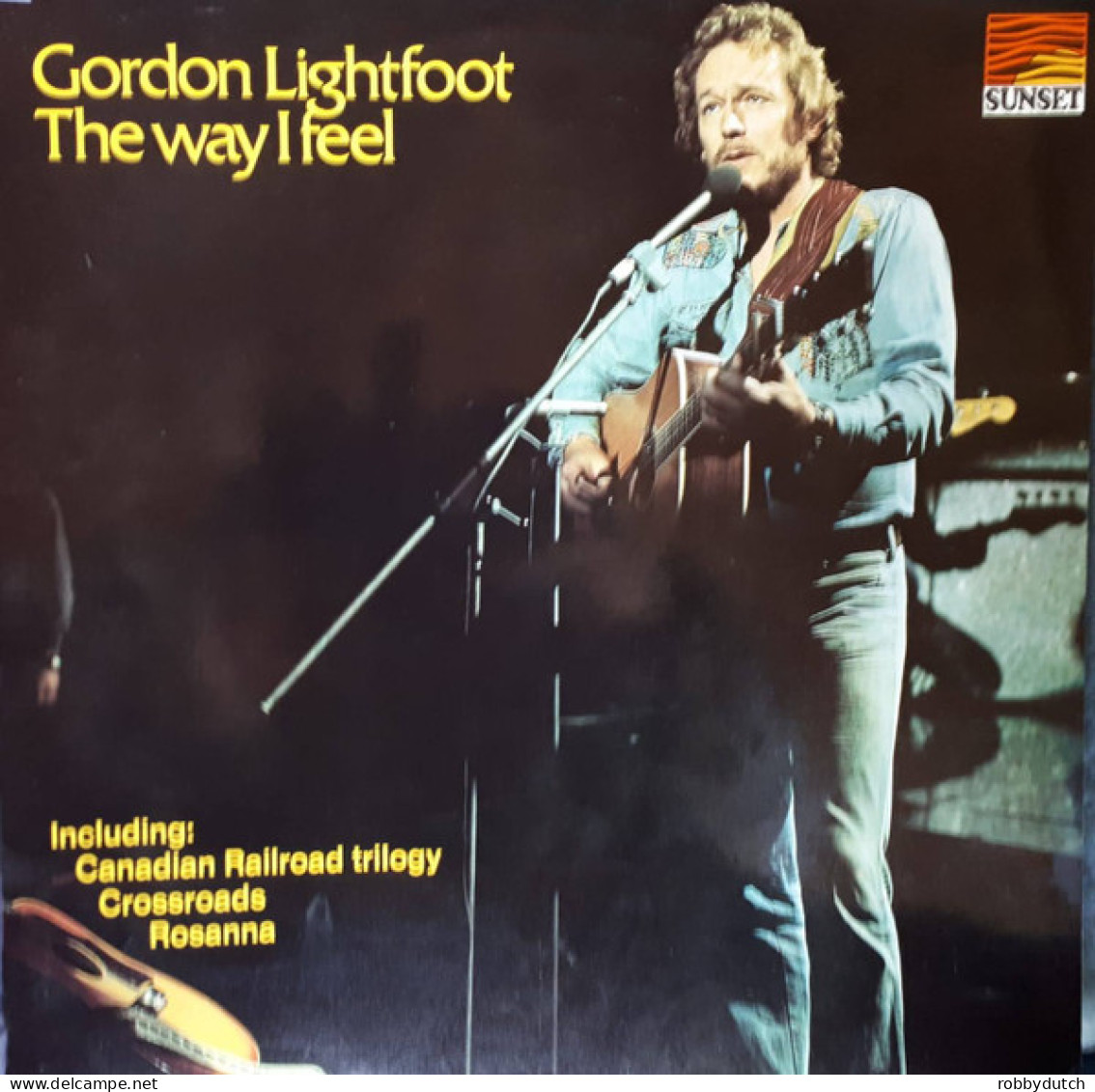 * LP *  GORDON LIGHTFOOT - THE WAY I FEEL (Holland 1976 EX-) - Country & Folk