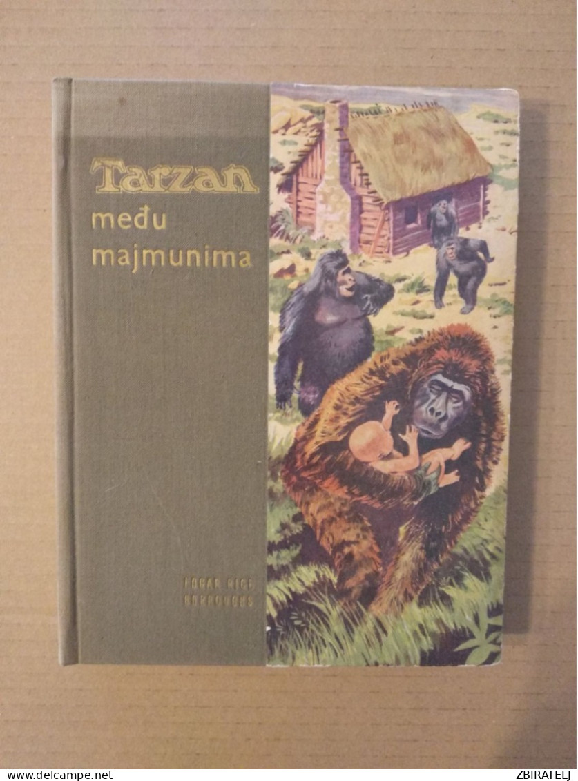 Hrvaščina Knjiga:TARZAN MEĐU MAJMUNIMA (Edgar Rice Burroughs) - Slawische Sprachen