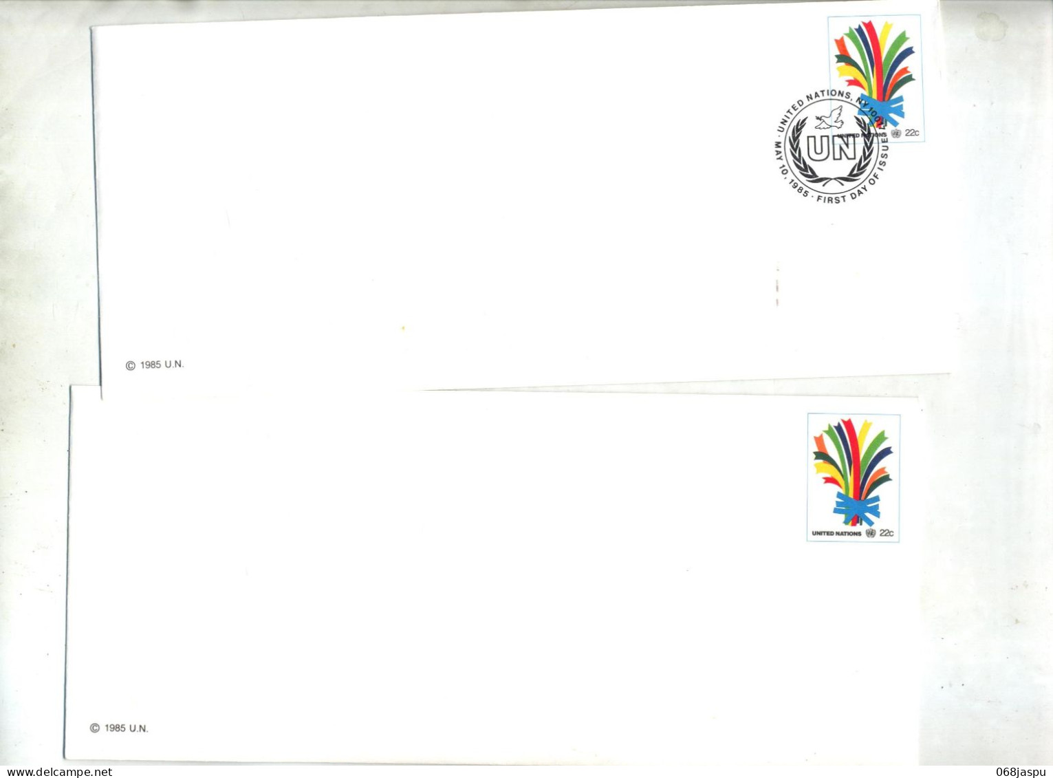 Lettre Entiere 22 C Arc Couleur Neuf Fdc - Storia Postale