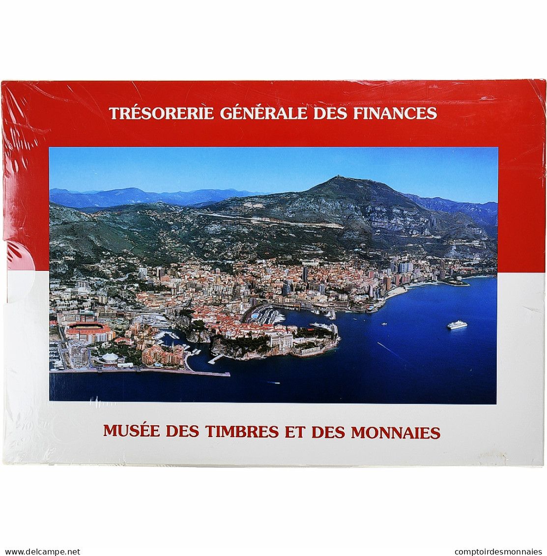 Monaco, Rainier III, Coffret 1c. à 2€, 2001, Monnaie De Paris, BU, FDC - Monaco