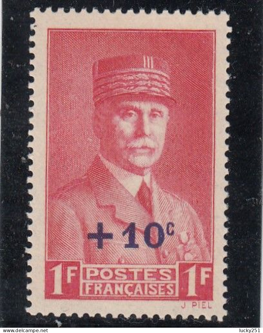 France - Année 1941 - Neuf** - N°YT 494** - Au Profit Du Secours National - Neufs