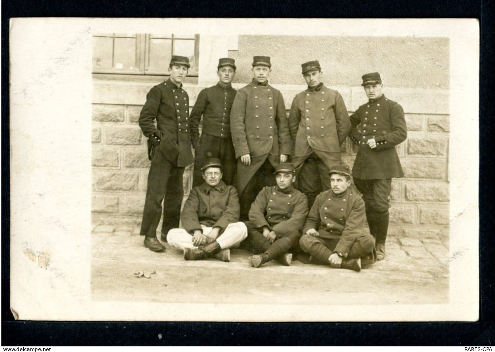 49 ANGERS - COMPAGNIE D28 - CLASSE 1915 - AVRIL 1914 - CPA PHOTO - Angers